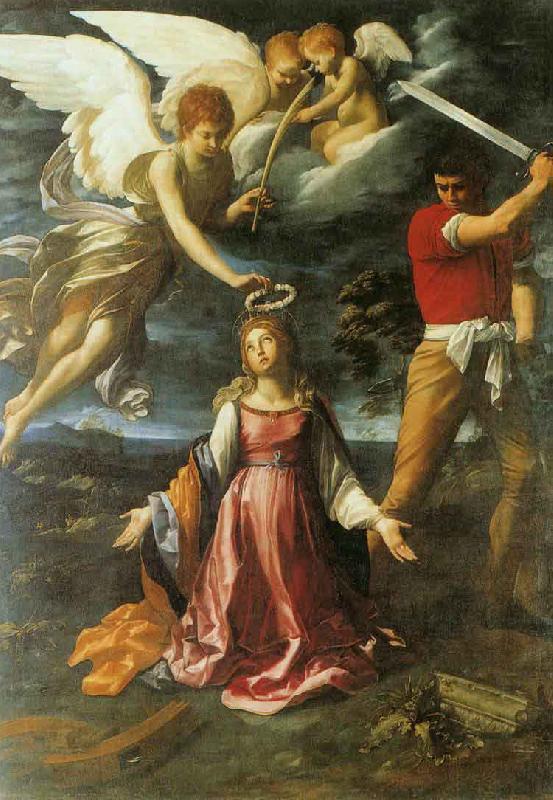 The Martyrdom of St Catherine of Alexandria, Guido Reni